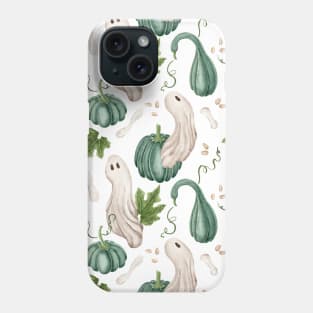 Ghosts on the Pumpkin Patch Phone Case