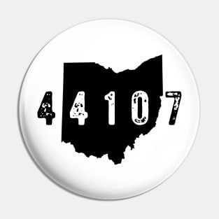 44107 Lakewood Ohio Pin