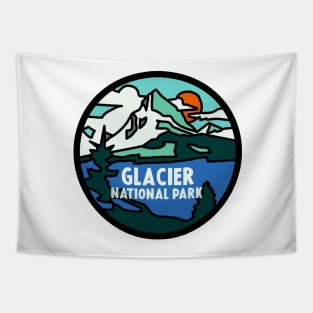 Glacier National Park Decal Tapestry