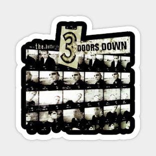 3 DOORS DOWN MERCH VTG Magnet