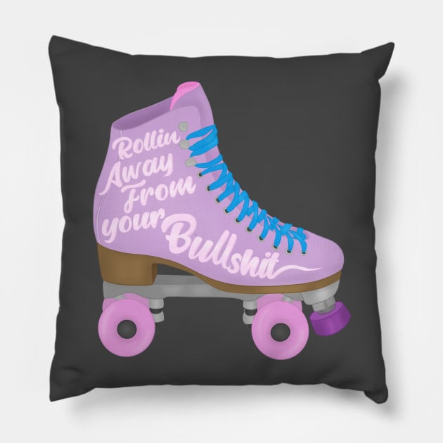 Rollin Away from You Pillow by RiaoraCreations