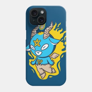 Cute Fiery Baphomet Goat God Cartoon Phone Case