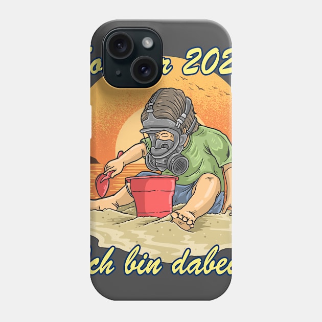 Sommer 2021 - ich bin dabei! Phone Case by Yerdna