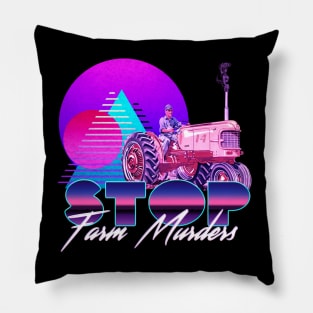 Stop Farm Murders Pillow