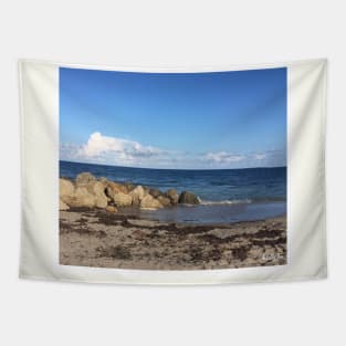 Daytona Beach View Tapestry