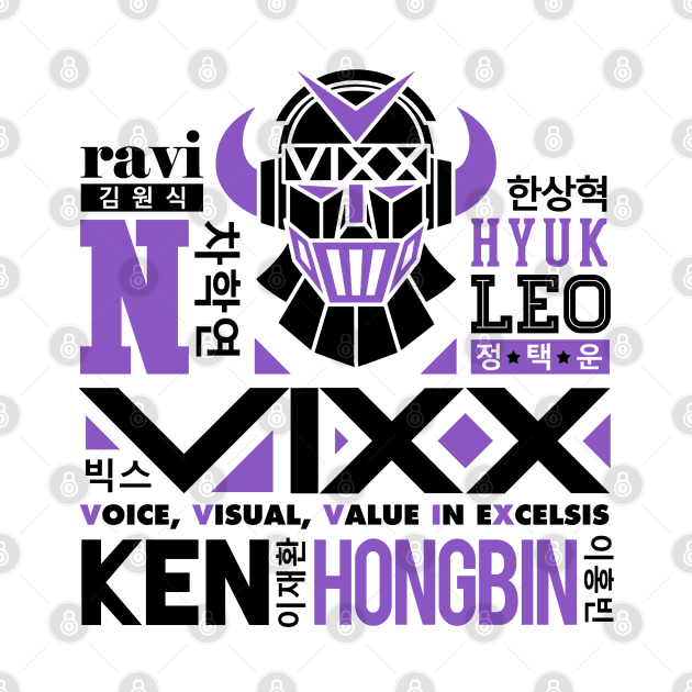 VIXX Collage by skeletonvenus