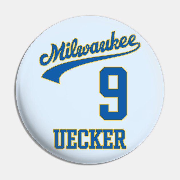 Retro Bob Uecker Baseball Jersey Tribute Kids T-Shirt