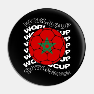 Morocco World Cup Pin