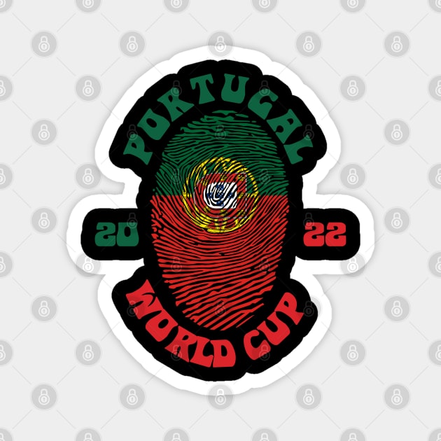 Portugal World Cup 2022 Magnet by Lotemalole