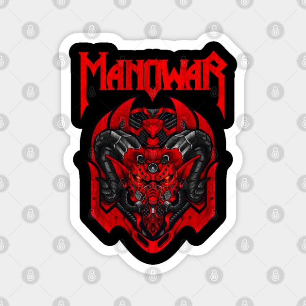 Manowar"Return of the Warlord" Magnet by Rooscsbresundae