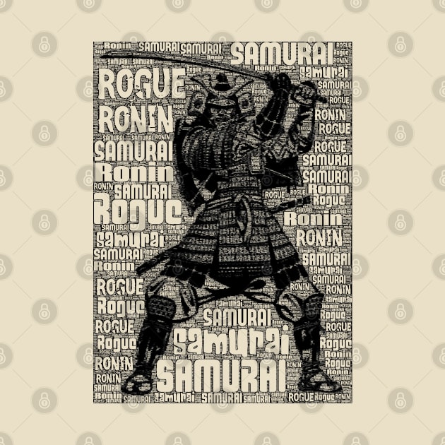 Samurai Rogue Ronin type by Karate Panda