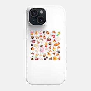 Christmas Desserts Heaven Phone Case