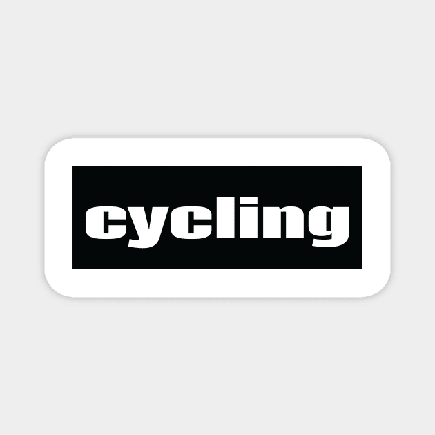 Cycling. Bicycle Road Bike Bike Riding. Magnet by ProjectX23Red