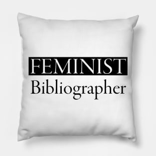 Feminist Bibliographer Pillow