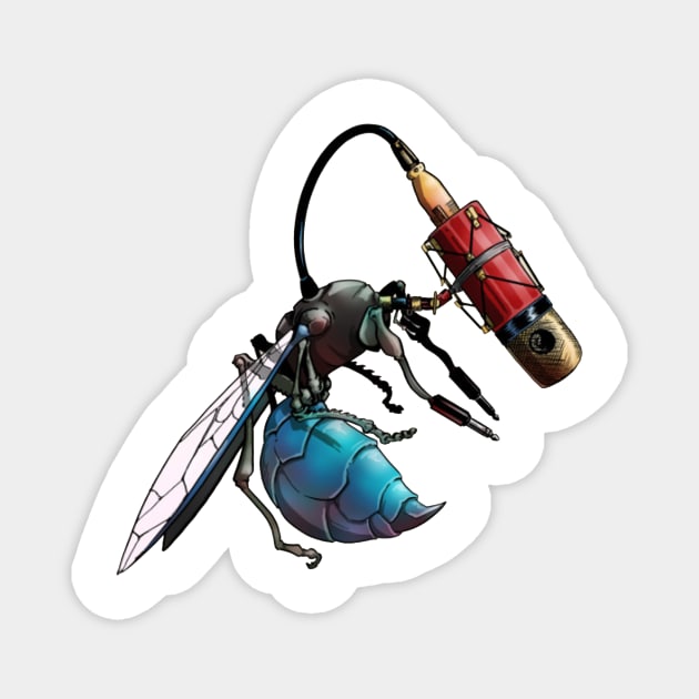 Surveillance Bug - mic Magnet by corykerrstore