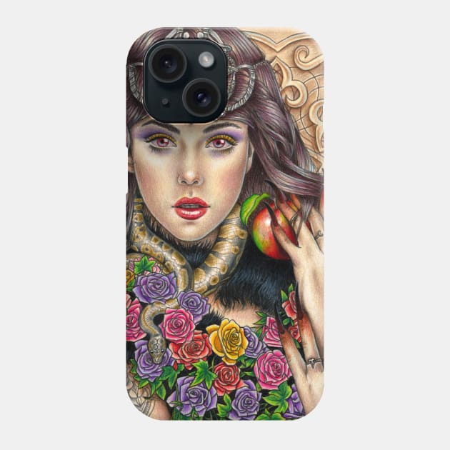 Lilith Phone Case by MJWilliamArt