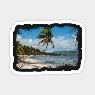 Caribbean island Dominican Republic Magnet