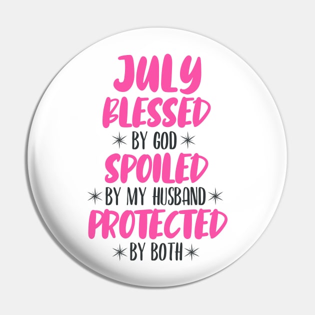 July Blessed Pin by PHDesigner