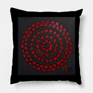 A Loveliness of Ladybugs Pillow