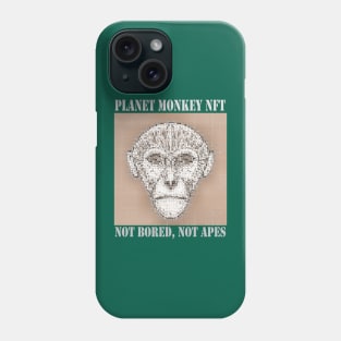 Planet Monkey Animals Not Bored Apes Phone Case