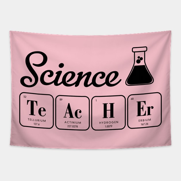 Science Teacher Periodic Table Chemistry Tapestry by DNS Vietnam LocalBrand