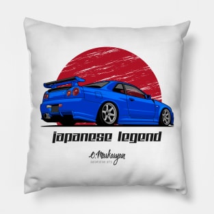 Skyline GTR R34 Pillow