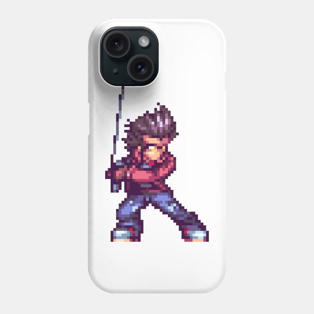 Travis Touchdown Custom Sprite Phone Case by SpriteGuy95