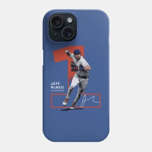 Jeff McNeil New York M Outline Phone Case