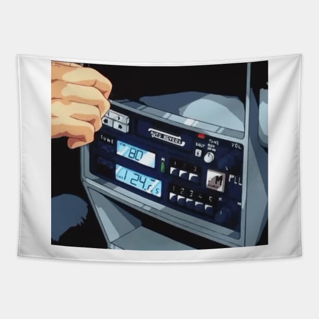 Anime Stereo Tapestry by TheBougiestArts