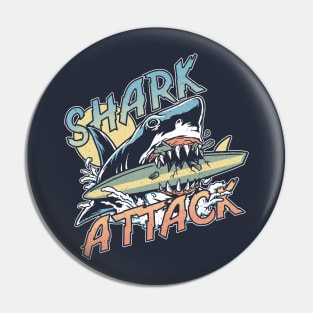 Shark Attack Pin