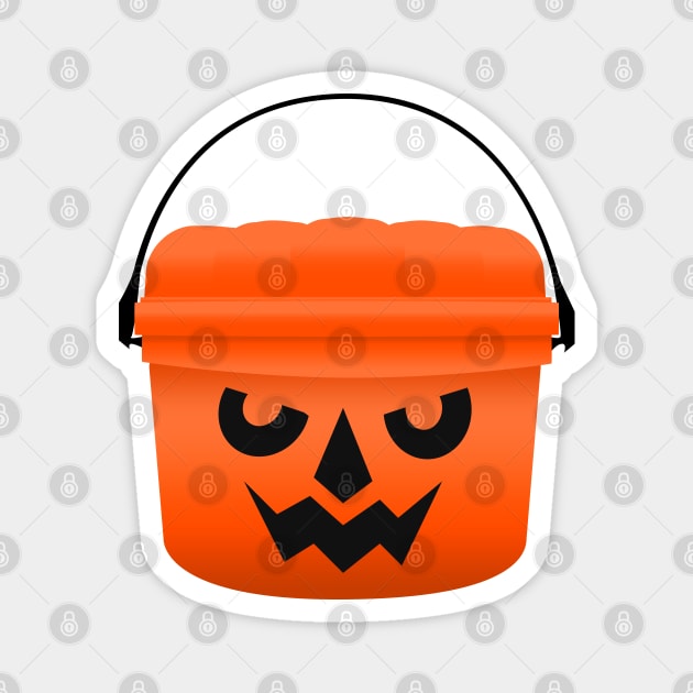 McGoblin Halloween Bucket Magnet by carcinojen