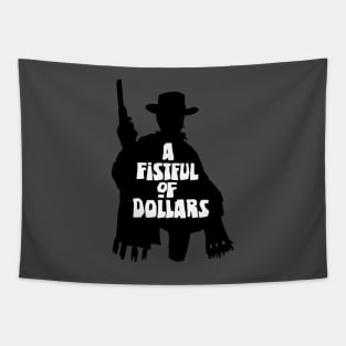 A Fistful of Dollars Silhouette Tapestry