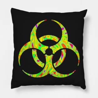 Biohazard - code green Pillow