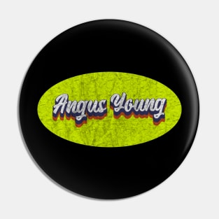 Vintage Angus Young Pin