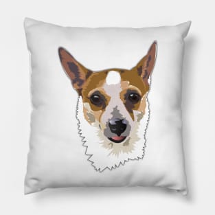 Rat Terrier Pillow