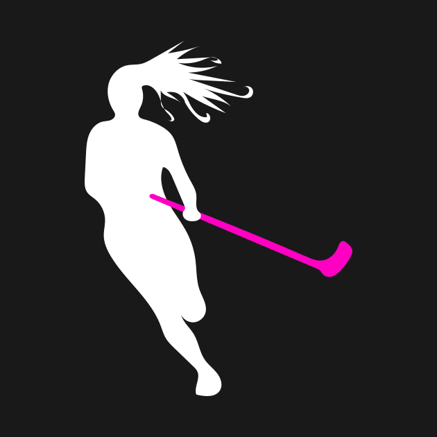 floorball player by Johnny_Sk3tch