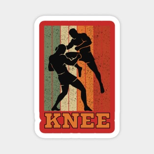 Cool kickboxing mma knee Magnet