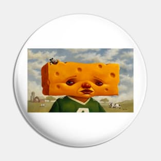 Cheese Head Pin