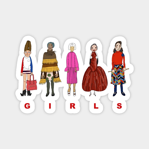 Girls Magnet by AdrianaStore