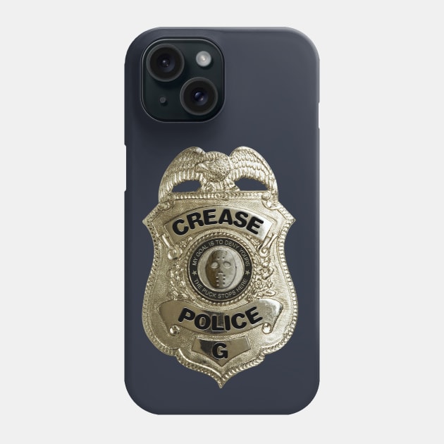 Crease Police (Hockey) Phone Case by eBrushDesign