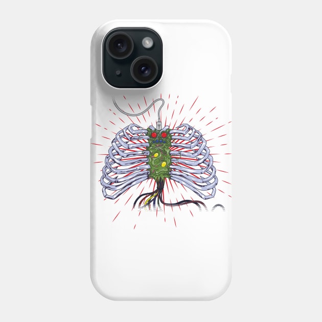 Gamepad creature Phone Case by juliusllopis