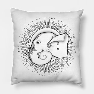 Ganesha : Ekdanta Pillow