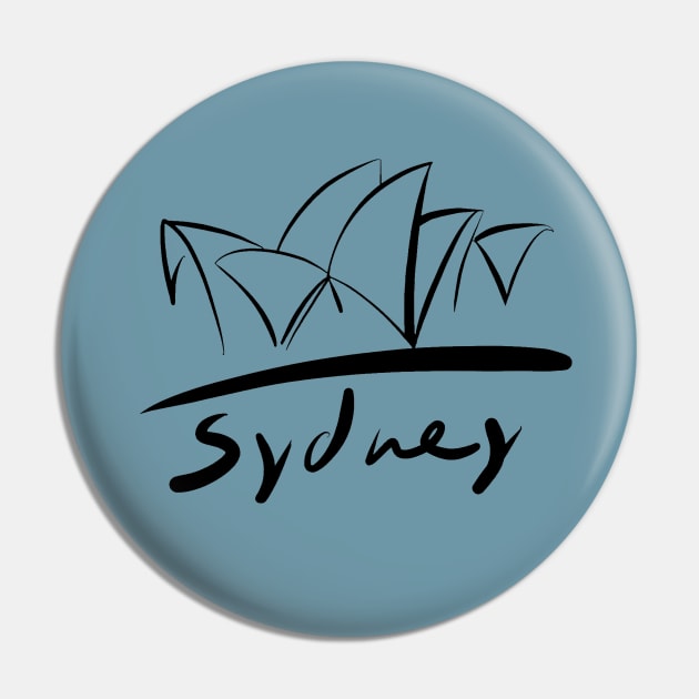 Sydney opera house | Australia Pin by covostudio