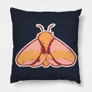 Rosy Maple Moth Pillow