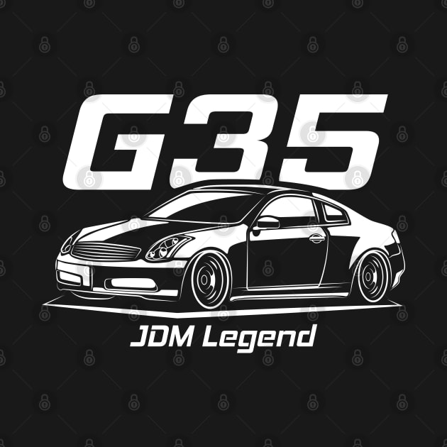 Racing JDM G35 Coupe by GoldenTuners