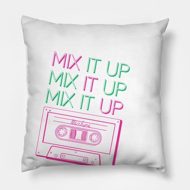 Mix It Up Pillow by Cloud Eight Design