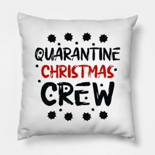 Quarantine Christmas Crew Pillow