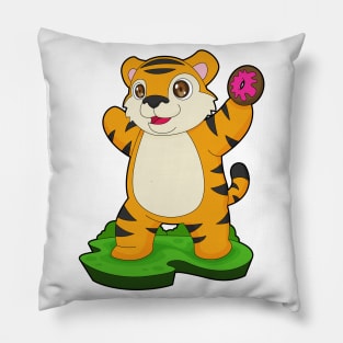 Tiger Donut Pillow