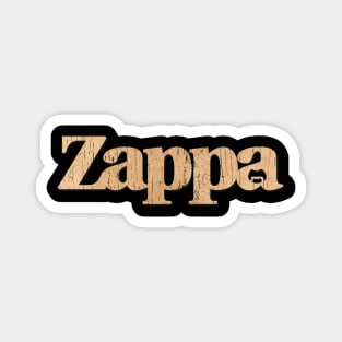 Zappa Vintage Look Fan Art Magnet