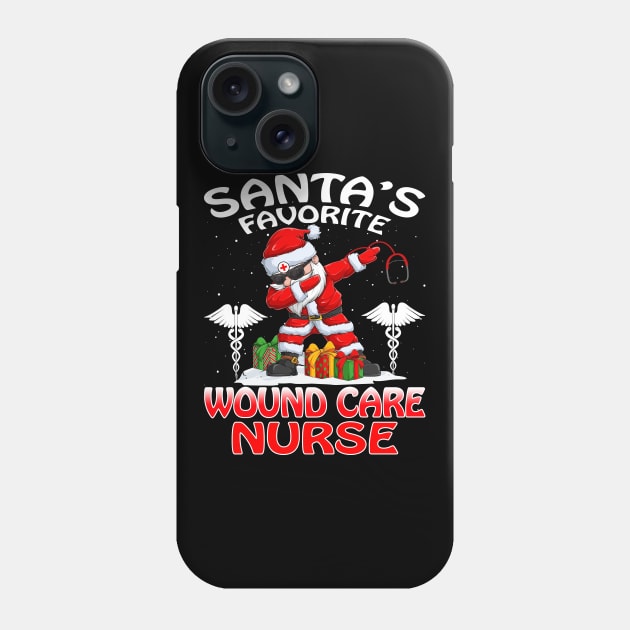 Santas Favorite Wound Care Nurse Christmas T Shirt Phone Case by intelus